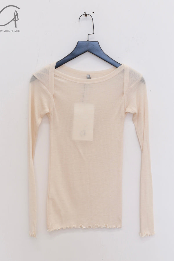 BASERANGE 25 Early Spring DISC Long Sleeve T-Shirt BAS-TODIL-WO-SP25-UNDYED